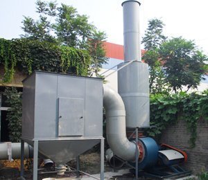 中國(guó)冶金地址總局第一地質(zhì)勘查院,樣品測(cè)試除塵凈化工程,高效濾筒除塵器