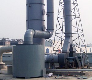 河北保定英利綠色能源控股有限公司,SDG吸附劑酸廢氣凈化工程,干式酸廢氣凈化器