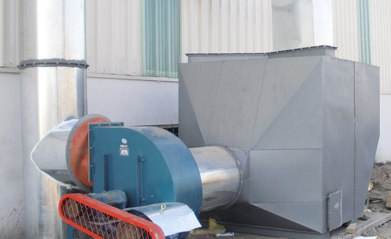 印刷油墨活性炭廢氣處理設(shè)備工程